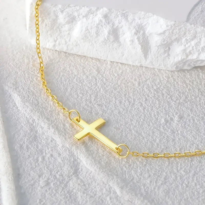 Proverbs Cross Bracelet